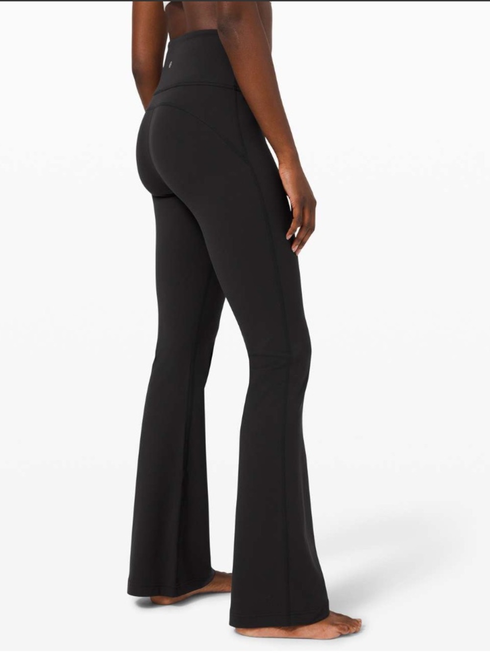 Lululemon Groove Super-High-Rise Flared Pant Nulu | Regular Size 4|
Black